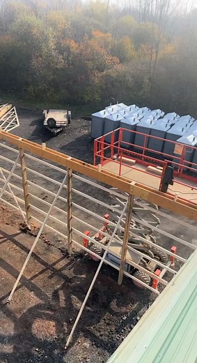 Construction Site Overview: Equipment and Materials