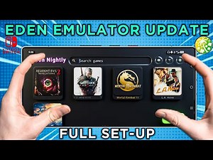 🔥 Eden Emulator [UPDATE] Best Nintendo Switch Emulator for Android | Full Setup + Best Settings