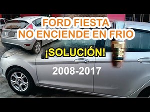Ford Fiesta won't start when cold. Fix! Fiesta won't start in the morning.