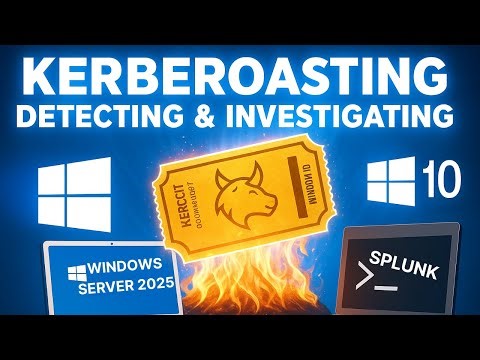 Kerberoasting Detection & Investigation with Splunk (Arabic) | Part 5