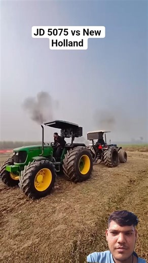 JD 5075 vs New Holland 3630 ka tochan kar diya 😱😱#nishudeshwal#rohitdeshwal #tochanking#tractorstunt