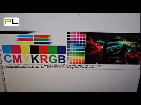 How to Print on Contravision with our PL-ES-1.3 Eco Solvent! | Quick MainTop Software Guide