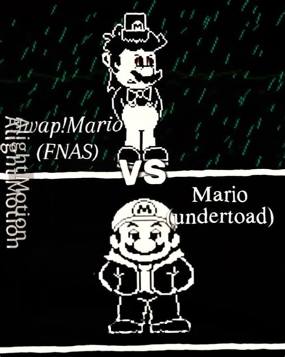 Swap!Mario vs Mario (UnderToad)