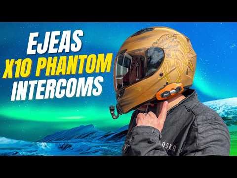 Best Motorcycle Mesh Comms For The Money EJEAS X10 PHANTOM INTERCOM SYSTEM