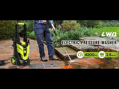 LWQ Electric Pressure Washer-Key Features
