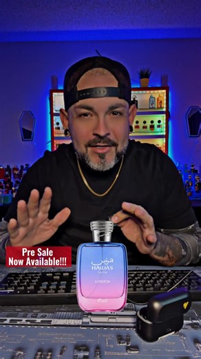 Super hype for this one!! #hawas #hawaslondon #fragrance #perfume #FragranceTok