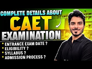 CAET 2025 IIT Abu Dhabi Entrance Exam Date | Eligibility, Syllabus & Admission Process 🤔🔥 #CAET