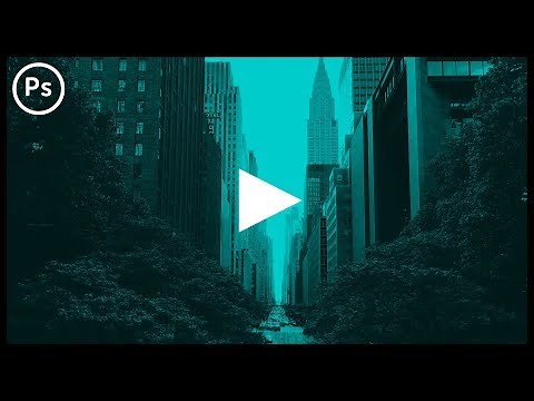 How to Make a Play Button Thumbnail for Video | Photoshop CC Tutorial