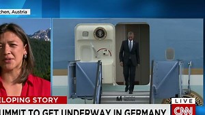G7 summit: Obama arrives in Germany