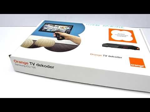 Orange TV Samsung ICU 100 demo preview