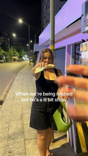 Humorous Take on Being Robbed with a Twist