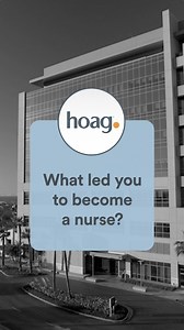 Our nurses are a critical part of what makes a patient’s experience at Hoag exceptional. We are grateful to have a passionate nursing staff who cares for our patients 24 hours a day. Hear from some of our team members on why they chose to become a nurse at Hoag. #HeartofHoag | Hoag