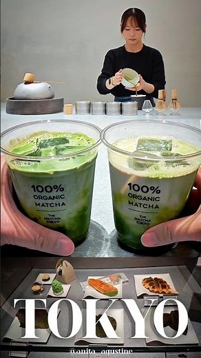 MATCHA LATTE MUST VISIT IN JAPAN 🇯🇵 THE MATCHA TOKYO #matcha #tokyo