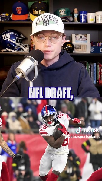 A trade back would look very nice for the #Giants. #nygiants #nfltiktok #nfldraft #atozsports