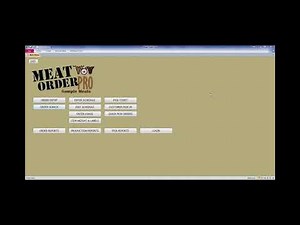 Meat Order Pro Demo