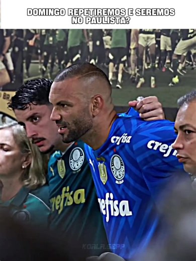 DOMINGO REPETIREMOS? Palmeiras na Final do Paulistão