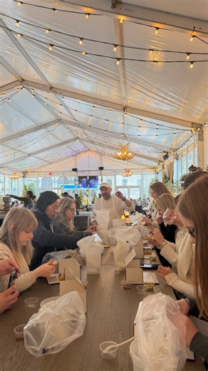 Eataly Boston on Instagram: "Frostival Eataly style ❄️✨ Experience fun winter themed scuola classes through February 28th in Copley Square. We will be doing wine tastings, cannoli making and DIY pizza classes. Book your experience via our link in bio! #EatalyBoston #ExperienceEataly"