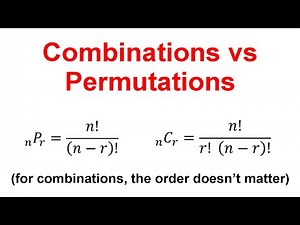 Combinations vs Permutations (with Practice Problems)