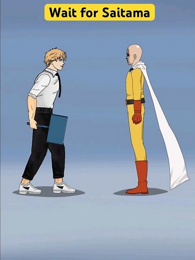 Denji vs Anime characters, Scissors paper rock (Part-2)