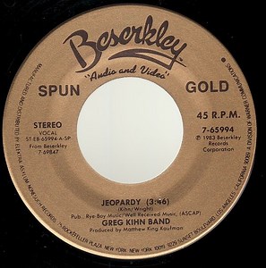 Greg Kihn Band - Jeopardy / The Breakup Song