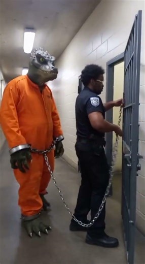 Was This Monster Lizard Prisoner Planning To Attack? 🤨