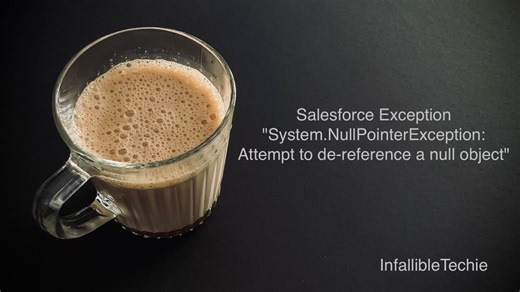Attempt to de reference a null object Salesforce Exception