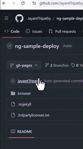 How to fix HTTP 404 on GitHub Pages #youtubeshorts #shorts #githubpages
