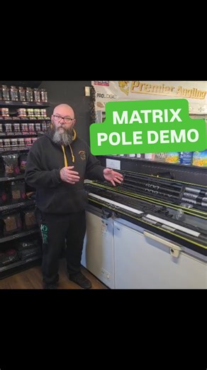 *** MATRIX XTR DEMO DAY *** Your chance to experience the MATRIX XTR! - Saturday 17th Jan 🗓️ Get a feel for the Fish Matrix top-notch poles at 16m 👌 Lee will be available to talk you through the set up’s available and everything you need to know about these stunning poles with some super competitive prices 😍 Phone the shop on 01179 867507 📞 to book a slot with us. Callum Dicks - Fishing #premierangling #matrixfishing #pole #xtr #demoday | Premier Angling Ltd