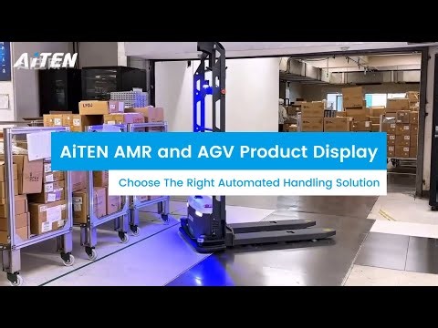 AiTEN Robotic Products | How to choose the right robotic product? AMRs vs. AGVs