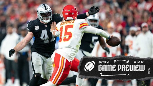 Game Preview: Undefeated Chiefs roll into Allegiant Stadium for Raiders' Week 8 matchup