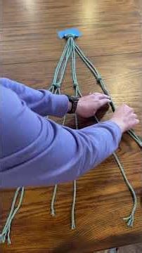 Macramé Hanger Holiday Horticulture