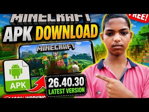 Latest Minecraft APK Version 26.40.30 How to Install on Android