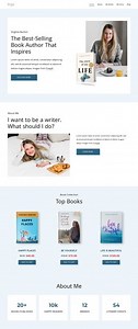 Award-winning writer - HTML Template by Nicepage