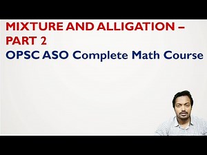 Arithmetic Class - 8 | OPSC ASO Complete Math Course