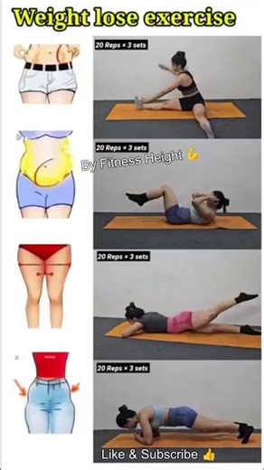 Workout for losse full body weight at 🏠💪 #weightlossworkout #excercise #loosebodyweight #viralshorts