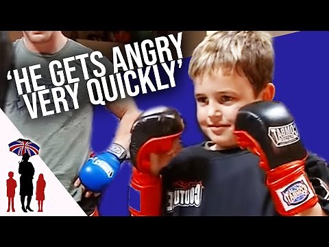 Aggressive 7 Year Old Lets Anger Out Doing Martial Arts | Supernanny