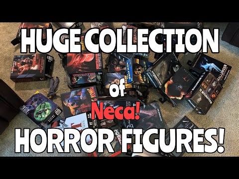 HUGE Neca Horror Action Figure Collection Video!!