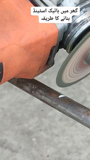 Homemade bike stand #bike #motorcycle #reelsfypシ | Undiscovered ideas and projects