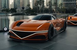 捷尼赛思旗下高性能运动品牌MAGMA迪拜即将上市推出岩浆橙配色车型G70，G80，GV70，GV80，BERLINETTA和RACER，动力有V6、V8和EV版