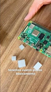 Raspberry Pi 4 heat sinks #330ohms #raspberrypi