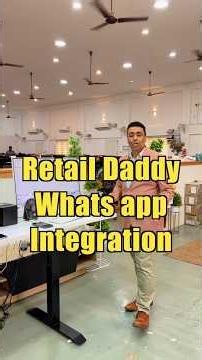 Retail Daddy WhatsApp Integration ❤️😍#billingsoftware #retaildaddy #raintech