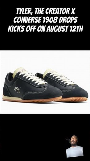 Tyler, The Creator x Converse 1908 drops kicks off on August 12th