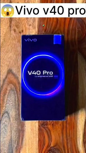 vivo V40 & ❌ vivo V40 Pro Unboxing & First Look Oh..So..Pro-trait ! #vivo #shorts