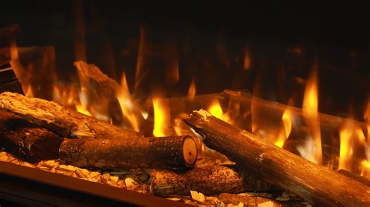 Real Wood Artisan Logs | Valor™ LEX2-S Electric Fireplace