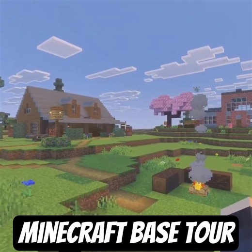 Minecraft Base Tour in Creative Mode #survivalbase #minecraft #minecraftbase #homestead