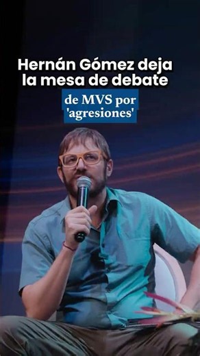 ❌ Hernán Gómez leaves MVS panel 😰🎙️ after reporting live on-air abuse