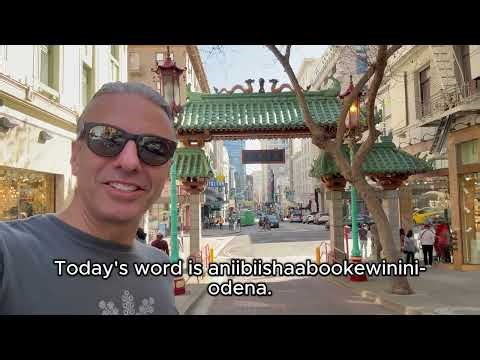 Aniibiishaabookewinini-oodena = China Town (Ojibwe Word of the Day)