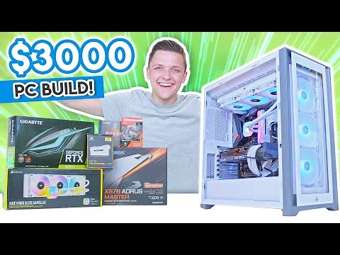 The ULTIMATE $3000 Gaming PC Build 2021! [RTX 3080Ti, Ryzen 9 & Corsair 5000X - w/ Benchmarks!]