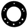 Grant 4008: Black Steering Wheel Adapter Plate Grant Signature Wheel to MOMO 6-Hole Kit - JEGS