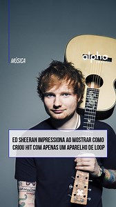 1.5M views · 63K reactions | Impressionante!  Em recente entrevista ao programa de Jimmy Fallon, Ed Sheeran mostrou como criou o hit "Shape of You". A música, que é uma das mais reproduzidas na história do Spotify, foi produzida usando apenas um aparelho de loop. Confira no vídeo! #alphafm #edsheeran #shapeofyou #musica | Alpha FM | Facebook
